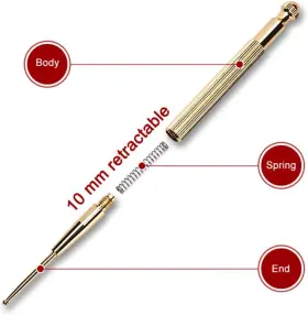 445003694697 JOYJORYA Double Spring Ear Body Point Probe #3
