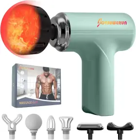 Joysuwerun 716963383981 Massage Gun With Heat Amazing Power Deep Tissue Percussion Massager