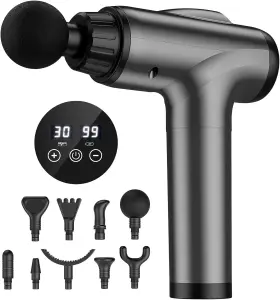 M68CH-001G JQX Massage Gun Tissue Handheld Electric Body
