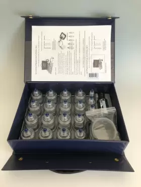 CUPACUZONE19 K.S. CHOI CORP Acuzone Cupping Set Cups Pump