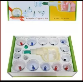 B1X15-14PCS KANGZHU Cupping Therapy Set Pump Cups #2