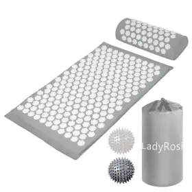 611830722248 LADYROSIAN Acupressure Mat Pillow Set Oxford Bag