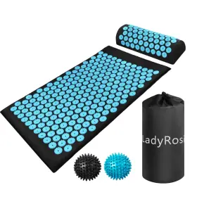 611830722286 LADYROSIAN Acupressure Mat Pillow Set Oxford Bag