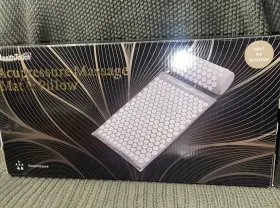 Leader Light Ltd 889779008437 Acupressure Mat And Pillow Massage Set For Neck Back Acupuncture Point Nerve Pain