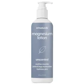 M3 Naturals 5n-xipe-tmn6 Unscented Magnesium Lotion For Sleep And Leg Cramps 8 Fl Oz Pack Of 1