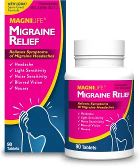 MRT-017 MAGNILIFE Migraine Relief Acting Relieve Throbbing