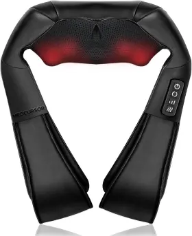 Medcursor Ly-580a Neck Massager With Heat Electric Shiatsu Back Massage Black Medcursor Ly-580a Neck Massager With Heat Electric Shiatsu Back Massage Black