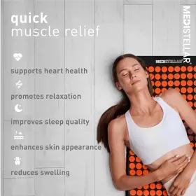 MS11ORANGE MEDISTELLAR MASSAGERS Acupuncture Mat Acupressure #2