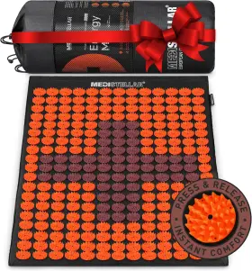 MS11ORANGE MEDISTELLAR MASSAGERS Acupuncture Mat Acupressure