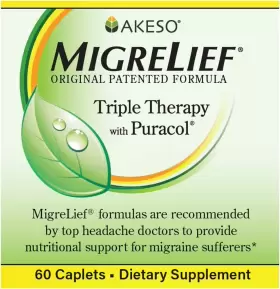 M-ONPCK-FBA-47 MIGRELIEF Nutritional Migraine Headache Kit #3