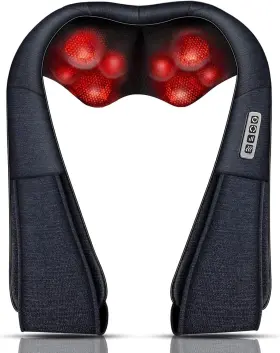 714035555014 MO CUISHLE Neck Massager Heat Shiatsu