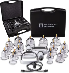 CUPS-0022 MYOFASCIAL RELEASER Cupping Therapy Set Vacuum