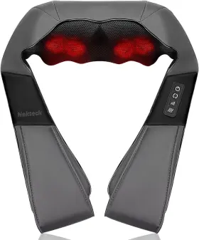 A01-NM06-MED NEKTECK Shiatsu Neck Massager Heat Electric