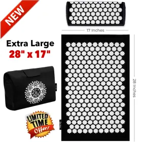 426836765730 NEWPRODUCT Acupressure Mat Pillow Set Neck Pain