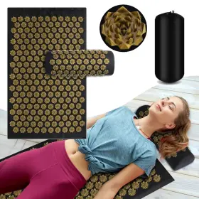 445027969962 ONESTOP-STORES Acupressure Yoga Mat Kuznetsovs #2