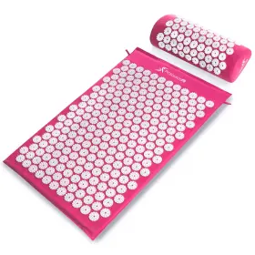 PS-1204-ACCUSET-PINK PROSOURCEFIT Acupressure Mat Pillow Set