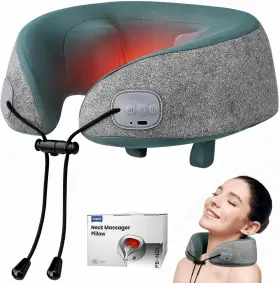 PB-N01 PUBOO Neck Massager Pillow Heat Tissue Shiatsu
