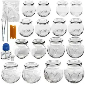 614251186484 RAUVOLFIA Acupoint Cupping Therapy Glass Set #2