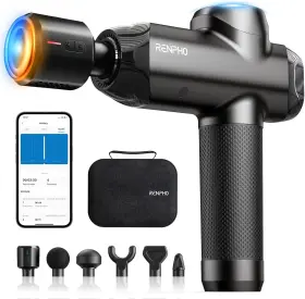 840191406935 RENPHO Massage Gun Tissue Heat Percussion Muscle