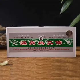 772195406317 ROPPYAR Pure Moxa Rolls Mild Moxibustion Box #2