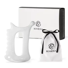 Royrosa 809474350138 K-beauty 100% Ceramic Guasha Facial And Body Acupuncture Therapy