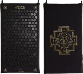 Shaktimat 445035183138 Classic Acupressure Mat Level 2 Intensity Shakti Black