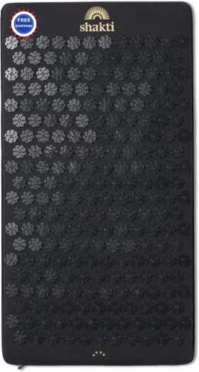Shaktimat Pm-2-amber-fba Acupressure Mat Premium Shakti Black Level 2 Massage Muscles Sleep Tension Inner