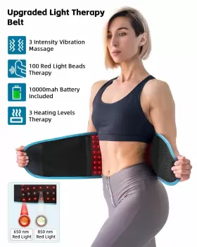 940525810385 SHINE WELL Massager Belt Cordless Light Therapy #2