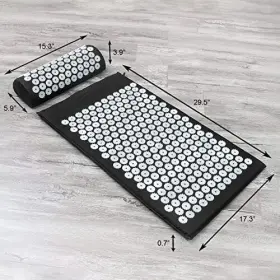 819497016230 SIVAN HEALTH AND FITNESS Neck Pain Relief Mat #2