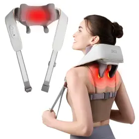 Skg Fagc6wy6qltk Neck Massager With Heat For Pain Relief Deep Tissue 6d Kneading Cordles