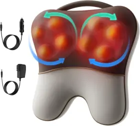 HY-3417 SOTION Shiatsu Neck Massager Heat Tissue Pain Relief