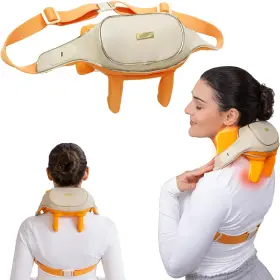 ST-351 SOULAJEUR Cordless Shiatsu Neck Massager Heat Voice