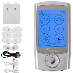 154856075072 TECHCARE MASSAGER Tens Unit Muscle Stimulator