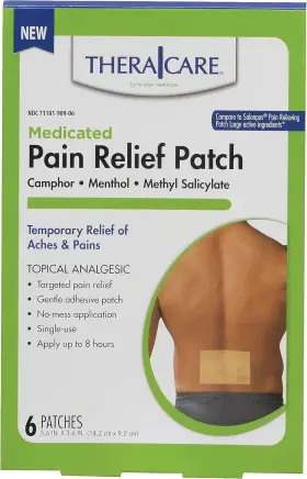 90906 THERA CARE Targeted Pain Relief Medicated Patch Neck