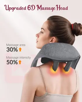 TZ-F812 THERAZZAGGE Neck Massager Heat Cordless Pain #2
