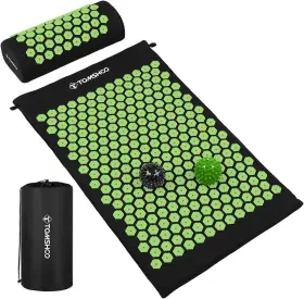 705353668876 TOMSHOO Acupressure Set Mat Pillow Massage