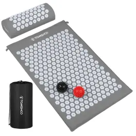 755778096174 TOMSHOO Acupressure Set Mat Pillow Massage Balls