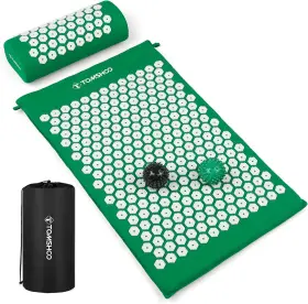 445027631661 ACUPRESSURE Set Mat Pillow Massage Balls Pain