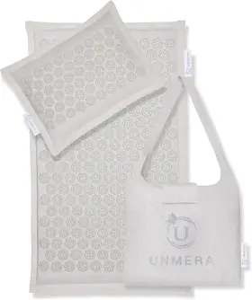 744759258519 UNMERA Acupressure Mat Pillow Set Natural Eco