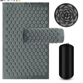 445008737702 USA-VIRALFINDS Acupressure Yoga Mat Kuznetsovs
