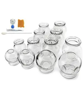 KT00092 USAMJ Glass Cupping Set Professionals Cups #2