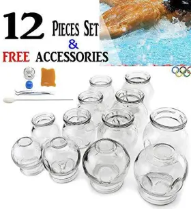 KT00092 USAMJ Glass Cupping Set Professionals Cups #3