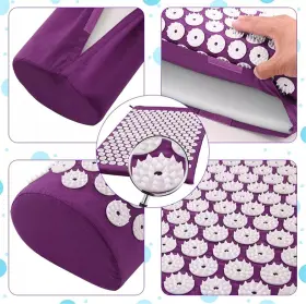 795847548333 UXOWOXU Acupressure Spikes Acupuncture Mat Nails #3