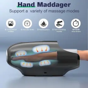 FE0162 VECIAUS Massager Heat Compression Arthritis #2