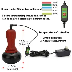 W-032 WEIITECH Stones Massage Electric Body Massager Control #2