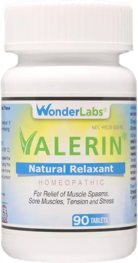 399528606901 WONDER LABORATORIES Valerian Natural Relaxant