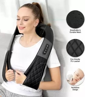 747607654563 WOQQW Shiatsu Neck Massager Heat Women #3