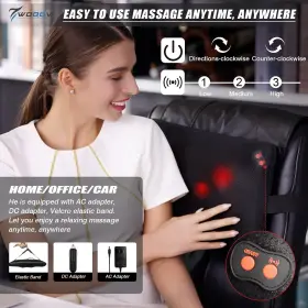 TGGL154 WOQQW Massager Shiatsu Neck Deeper Tissue #2