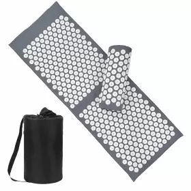 048518822165 XIAOMAGE Acupressure Mat Pillow Set Bag Pain