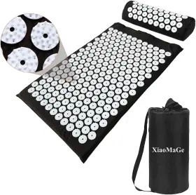 4399 XIAOMAGE Acupressure Mat Pillow Set Pain Relief
